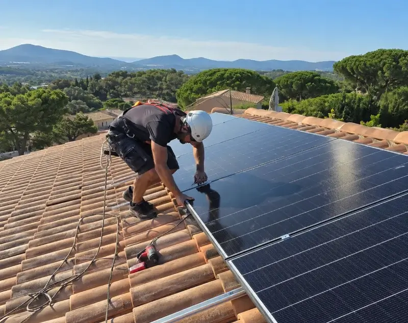 Installateur panneaux solaires Barjols — pose photovoltaïque sur toiture