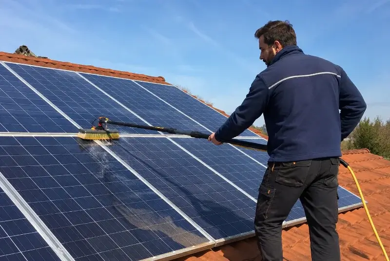 Nettoyage et entretien de panneaux solaires à Barjols